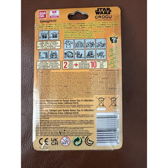 Tamagotchi Nano x Star Wars - Grogu Tamagotchi Blue - NEW - Picture 4 of 6